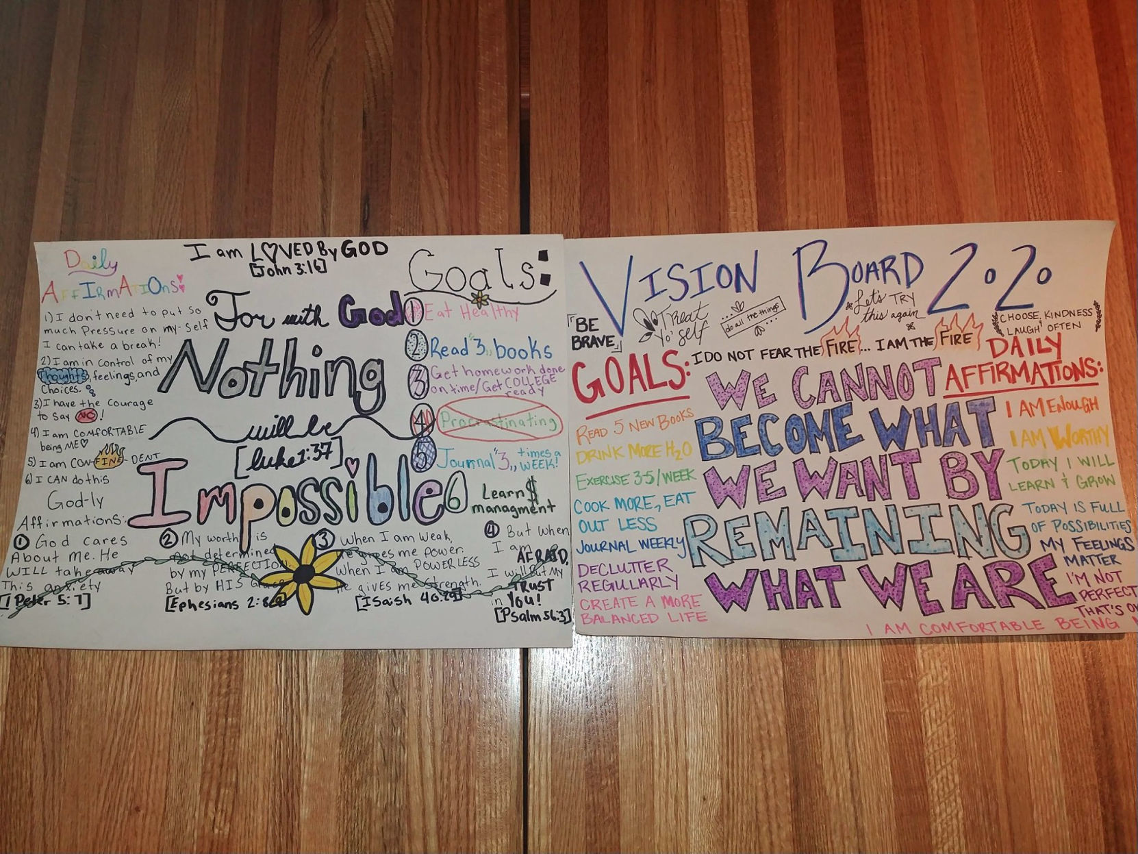 Positive Alternatives inspiration posters